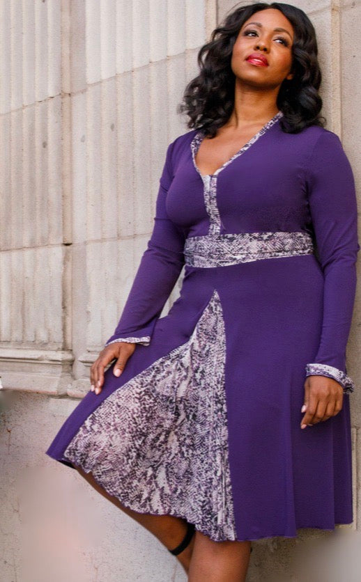 The Dream Dress® | Amethyst/Snakeskin - Dresses