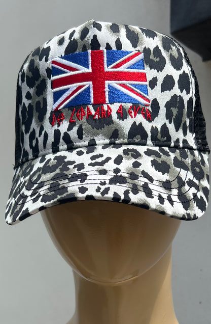 DEF LEPPARD 4EVER BASEBALL HATS WITH LEOPARD SPOTS!