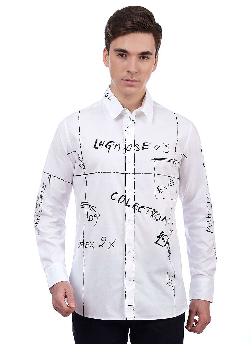 Euro~Style  Men's Designer Cotton Shirts