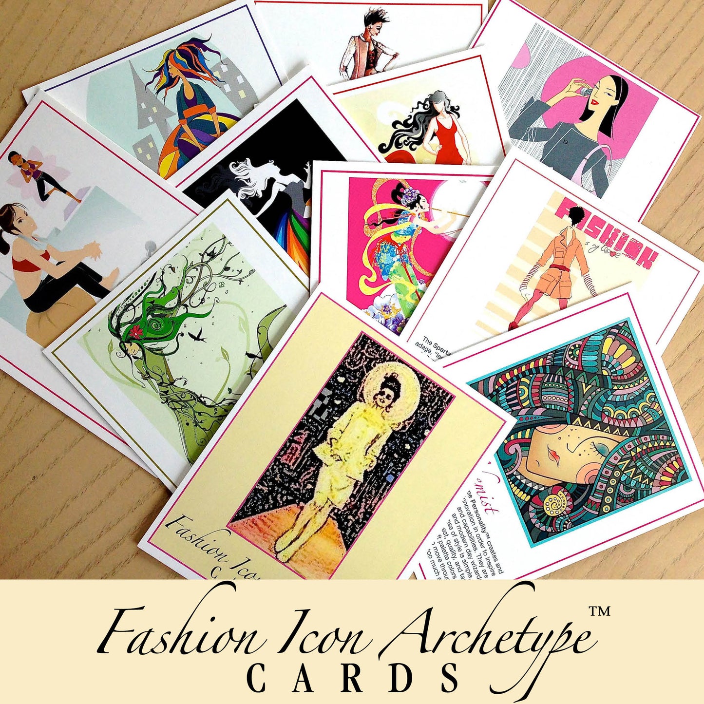 Fashion Icon Archetypes™: Angel Cards by Lorelei Shellist