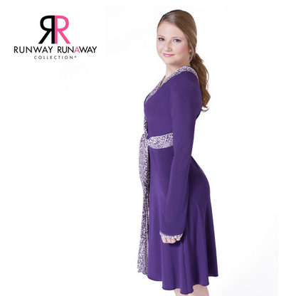 The Dream Dress is One Dress for all shapes and sizes! Jersey spandex and chiffon, machine washable, comfortable, easy to wear from day to dinner!